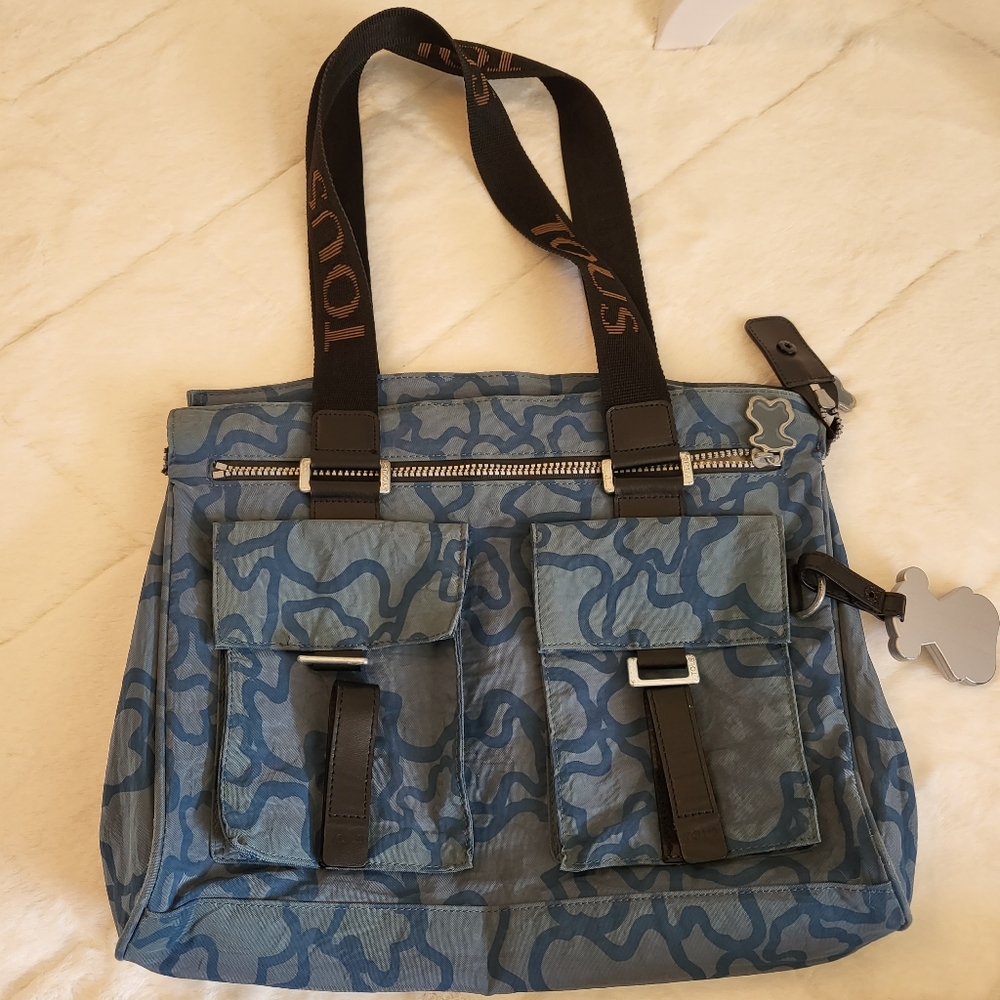 Tous Messenger Bag Book Bag Laptop School PreOwned B… Gem